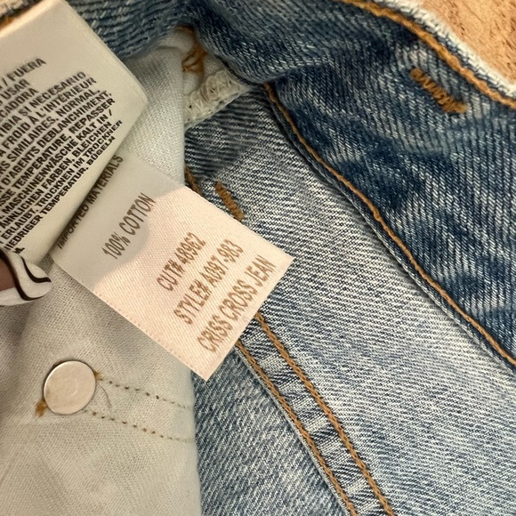 Agolde Criss Cross in Eternal - Picture 5 of 5